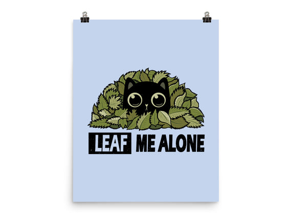 Leaf Me Alone