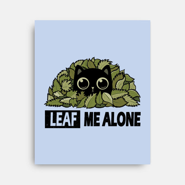 Leaf Me Alone-None-Stretched-Canvas-erion_designs
