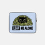 Leaf Me Alone-None-Zippered-Laptop Sleeve-erion_designs