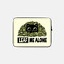 Leaf Me Alone-None-Zippered-Laptop Sleeve-erion_designs