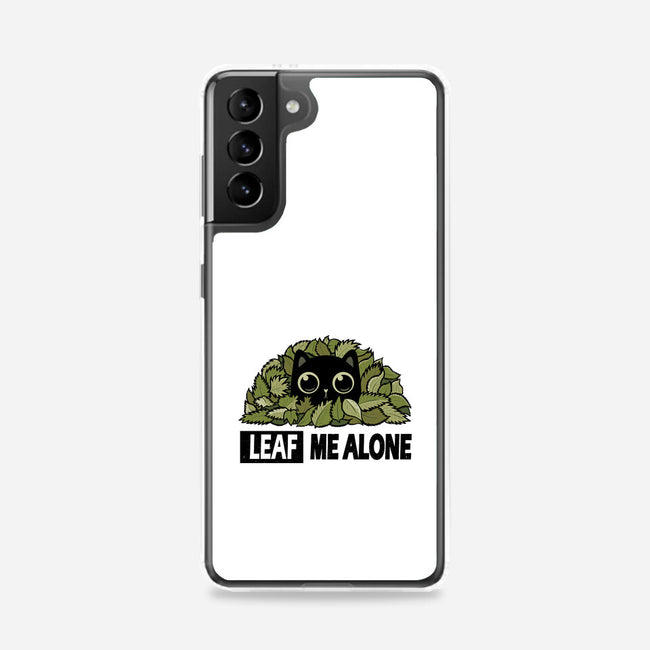 Leaf Me Alone-Samsung-Snap-Phone Case-erion_designs