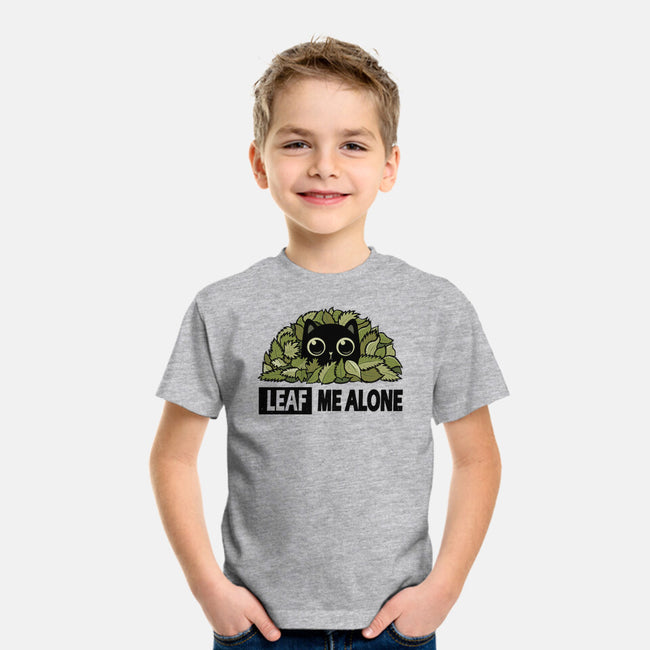 Leaf Me Alone-Youth-Basic-Tee-erion_designs