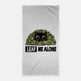 Leaf Me Alone-None-Beach-Towel-erion_designs