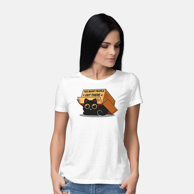 Too Many People Out There-Womens-Basic-Tee-erion_designs