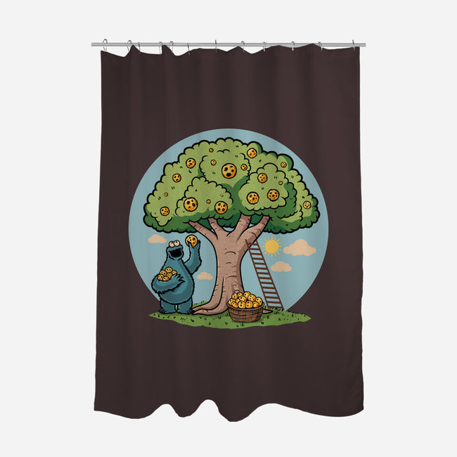 Cookie Tree-None-Polyester-Shower Curtain-erion_designs