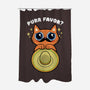 Purr Favor-None-Polyester-Shower Curtain-Boggs Nicolas
