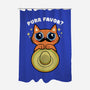 Purr Favor-None-Polyester-Shower Curtain-Boggs Nicolas