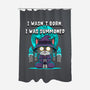Summoned-None-Polyester-Shower Curtain-drbutler