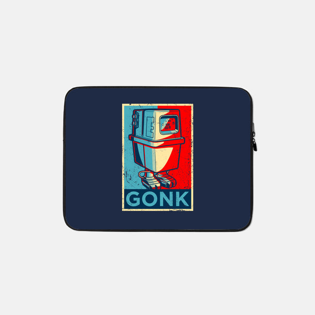 GONK-None-Zippered-Laptop Sleeve-drbutler