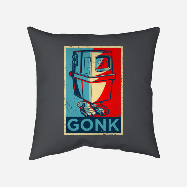GONK-None-Removable Cover-Throw Pillow-drbutler