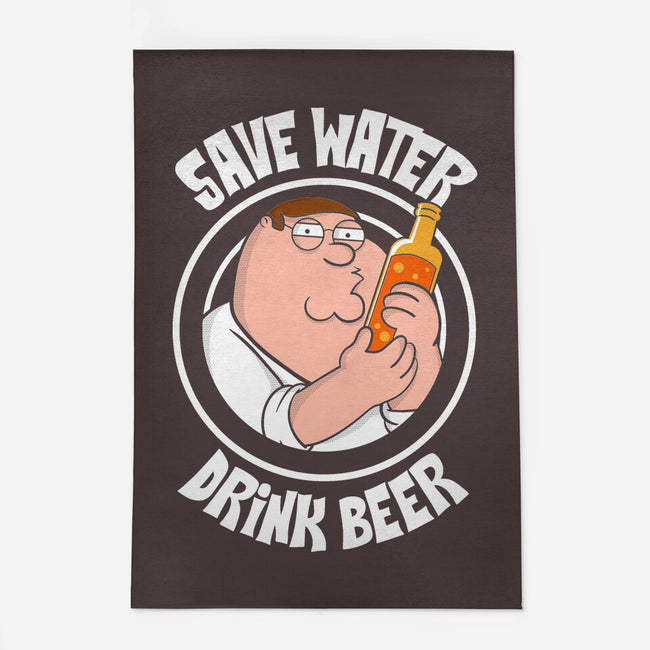 Save Water Drink Beer-None-Indoor-Rug-turborat14