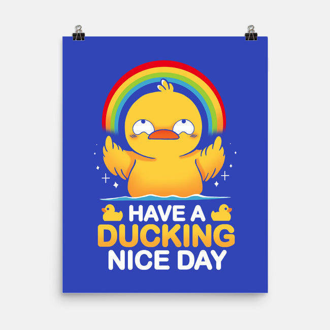 Have A Ducking Day-None-Matte-Poster-Vallina84