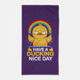 Have A Ducking Day-None-Beach-Towel-Vallina84
