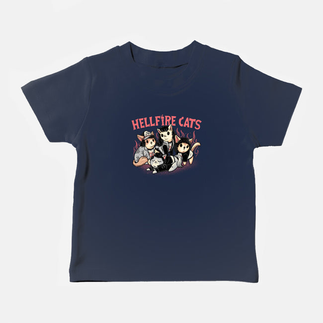 Hellfire Cats-Baby-Basic-Tee-momma_gorilla