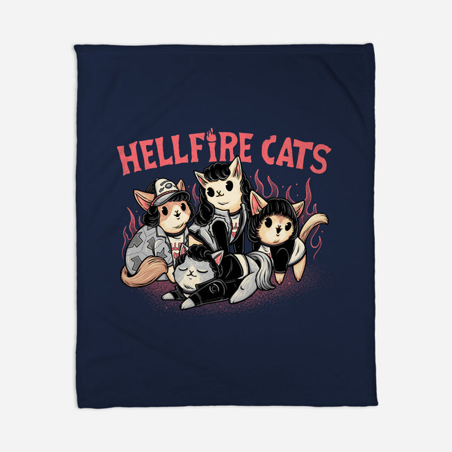 Hellfire Cats-None-Fleece-Blanket-momma_gorilla