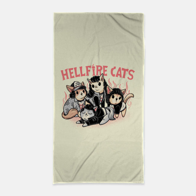 Hellfire Cats-None-Beach-Towel-momma_gorilla