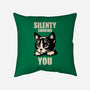 Silently Cursing You-None-Removable Cover-Throw Pillow-turborat14