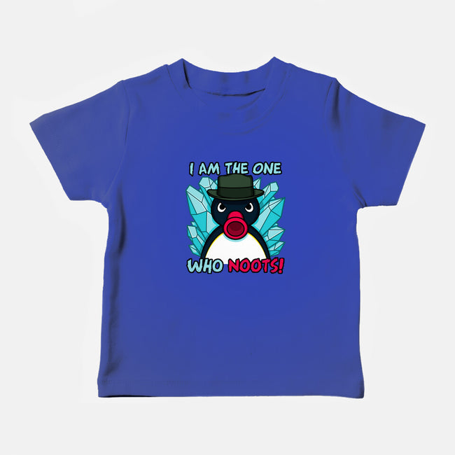 The One Who Noots-Baby-Basic-Tee-Raffiti
