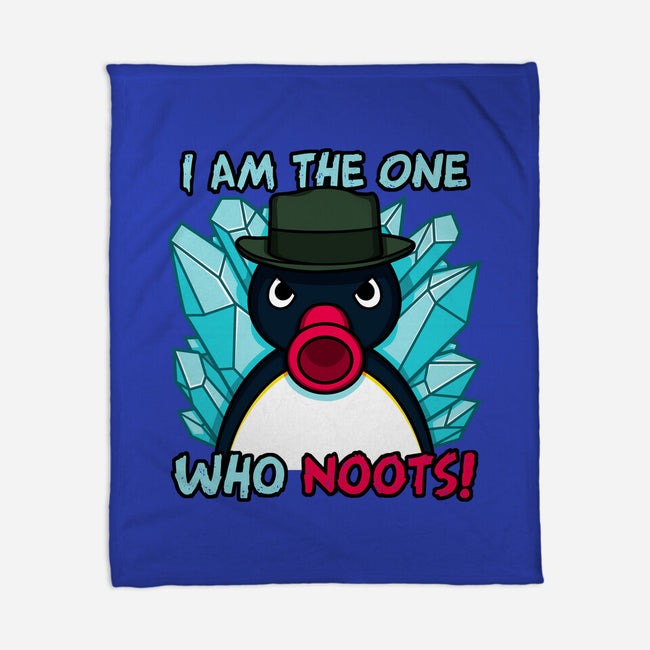 The One Who Noots-None-Fleece-Blanket-Raffiti