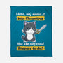 Inigo Meowntoya-None-Fleece-Blanket-retrodivision