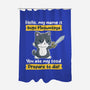 Inigo Meowntoya-None-Polyester-Shower Curtain-retrodivision