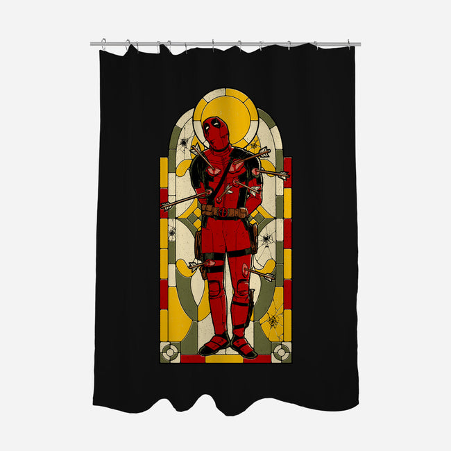 Guardian Of Chaos-None-Polyester-Shower Curtain-Hafaell