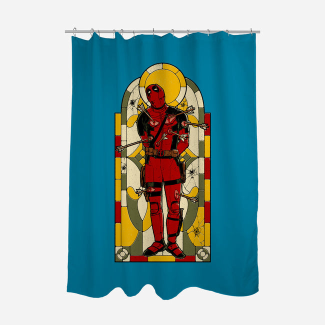 Guardian Of Chaos-None-Polyester-Shower Curtain-Hafaell