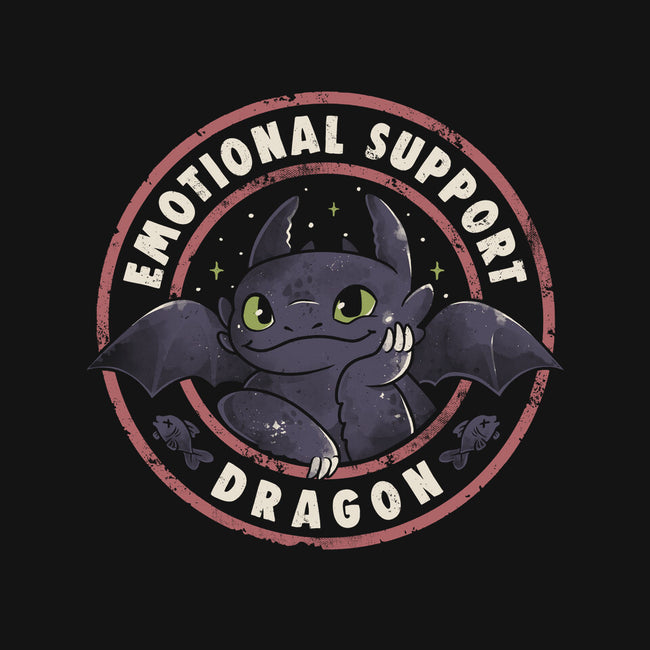 Emotional Support Dragon-None-Beach-Towel-Arigatees