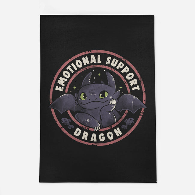 Emotional Support Dragon-None-Outdoor-Rug-Arigatees