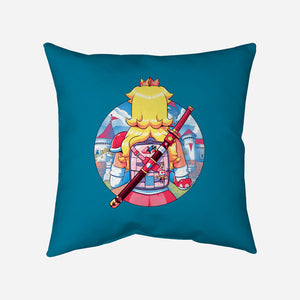 Spring Princess-None-Removable Cover w Insert-Throw Pillow-Bruno Mota