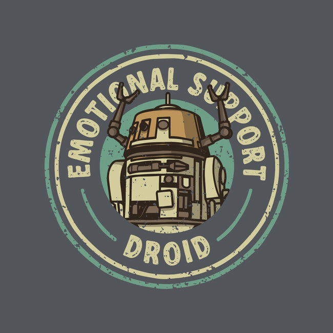 Emotional Support Droid-None-Polyester-Shower Curtain-retrodivision