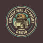 Emotional Support Droid-None-Fleece-Blanket-retrodivision