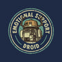 Emotional Support Droid-None-Polyester-Shower Curtain-retrodivision