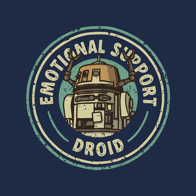 Emotional Support Droid-Mens-Long Sleeved-Tee-retrodivision