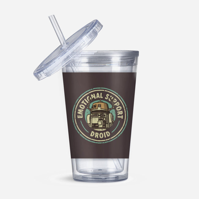 Emotional Support Droid-None-Acrylic Tumbler-Drinkware-retrodivision