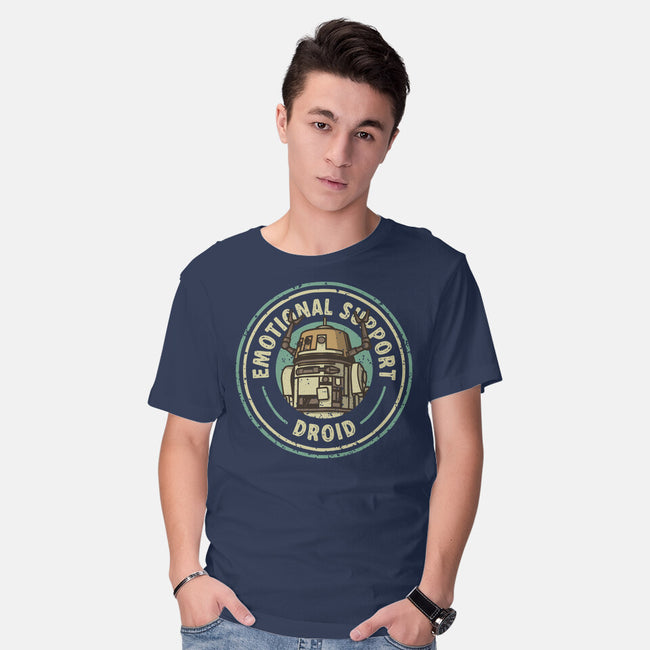 Emotional Support Droid-Mens-Basic-Tee-retrodivision