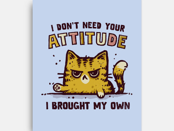 I Don't Need Your Attitude
