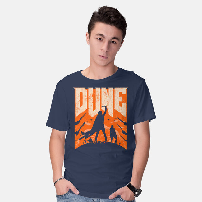 Dune Slayer-Mens-Basic-Tee-rocketman_art