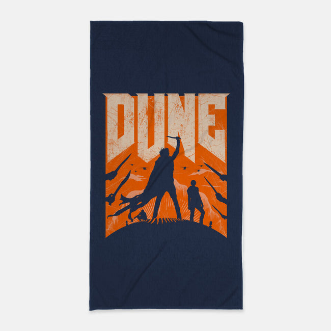 Dune Slayer-None-Beach-Towel-rocketman_art