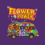 Flower Power Bus-Womens-Off Shoulder-Tee-drbutler