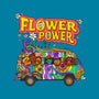 Flower Power Bus-Mens-Basic-Tee-drbutler