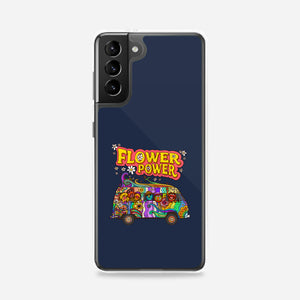Flower Power Bus-Samsung-Snap-Phone Case-drbutler