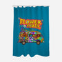 Flower Power Bus-None-Polyester-Shower Curtain-drbutler