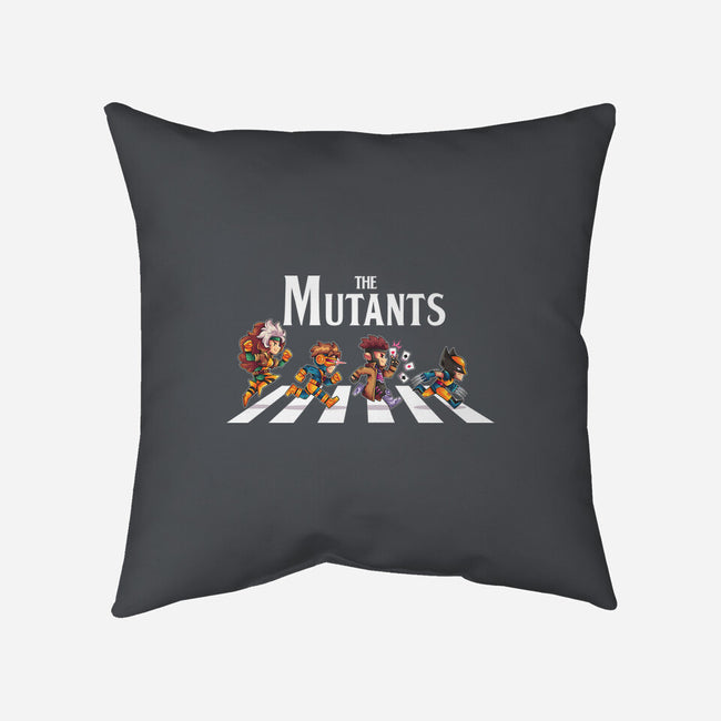 The Mutants-None-Removable Cover-Throw Pillow-2DFeer