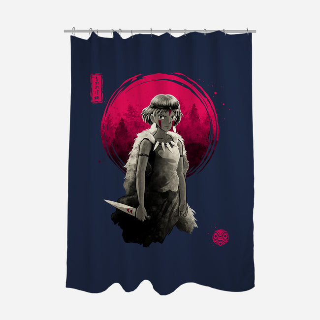 Of The Forest-None-Polyester-Shower Curtain-teesgeex
