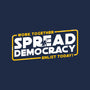 Spread Democracy-Baby-Basic-Tee-rocketman_art