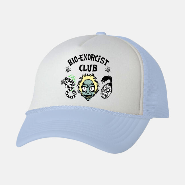 Bio Exorcists Club-Unisex-Trucker-Hat-demonigote