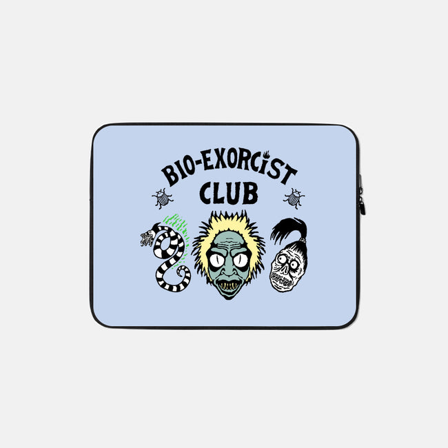 Bio Exorcists Club-None-Zippered-Laptop Sleeve-demonigote