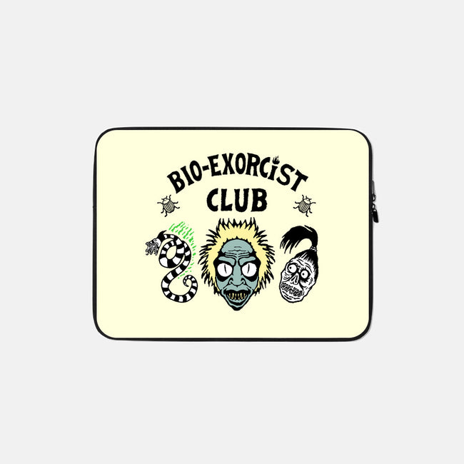 Bio Exorcists Club-None-Zippered-Laptop Sleeve-demonigote