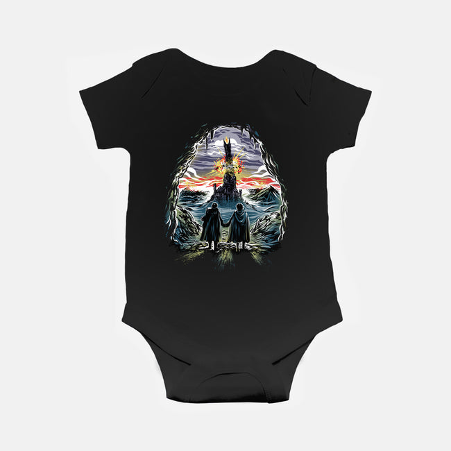 Project One Ring-Baby-Basic-Onesie-zascanauta